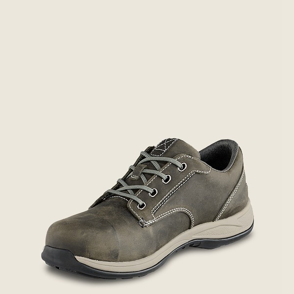 Red Wing Womens Oxford - Comfortpro - Safety Toe - Dark Grey - UEL953842